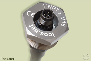 Haga clic para ampliar Conexión 1"NPT de aluminio en montaje con Sensor de Nível vertical Conexión 1"NPT de aluminio en montaje con Sensor de Nível vertical