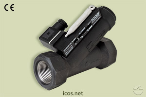 Haga clic para ampliar Sensor de flujo Eicos FC10B04, adecuado para medios flujos de líquido Sensor de flujo Eicos FC10B04, adecuado para medios flujos de líquido