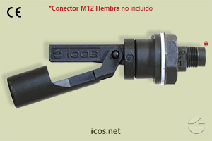 Haga clic para ampliar Sensor de nivel Eicos LA322E-M12 para líquidos Sensor de nivel Eicos LA322E-M12 para líquidos