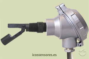Haga clic para ampliar Montaje del sensor de nivel Eicos LA32N2-40 con cabeza de conexión Montaje del sensor de nivel Eicos LA32N2-40 con cabeza de conexión
