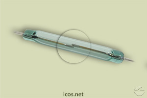 Haga clic para ampliar Reed Switch ON/OFF SPST Reed Switch ON/OFF SPST