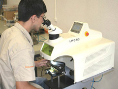 Icos Sensores: Solda a laser