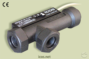 Haga clic para ampliar Sensor de flujo Eicos FA14B04, adecuado para bajos flujos de líquido Sensor de flujo Eicos FA14B04, adecuado para bajos flujos de líquido