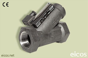 Haga clic para ampliar Sensor de flujo Eicos FJ112B02, adecuado para altos flujos de líquido Sensor de flujo Eicos FJ112B02, adecuado para altos flujos de líquido